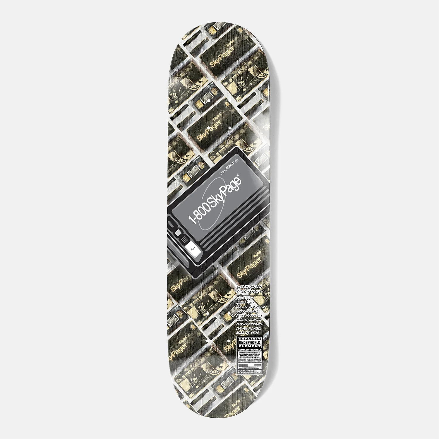 Underworld Element - 8.5" Skypager II EX7 Deck - Skate Shop Day
