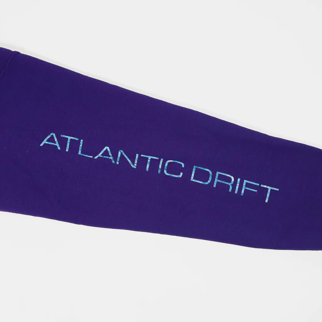 Thrasher Magazine - Atlantic Drift Pullover Hooded Sweatshirt - Purple - Image 3