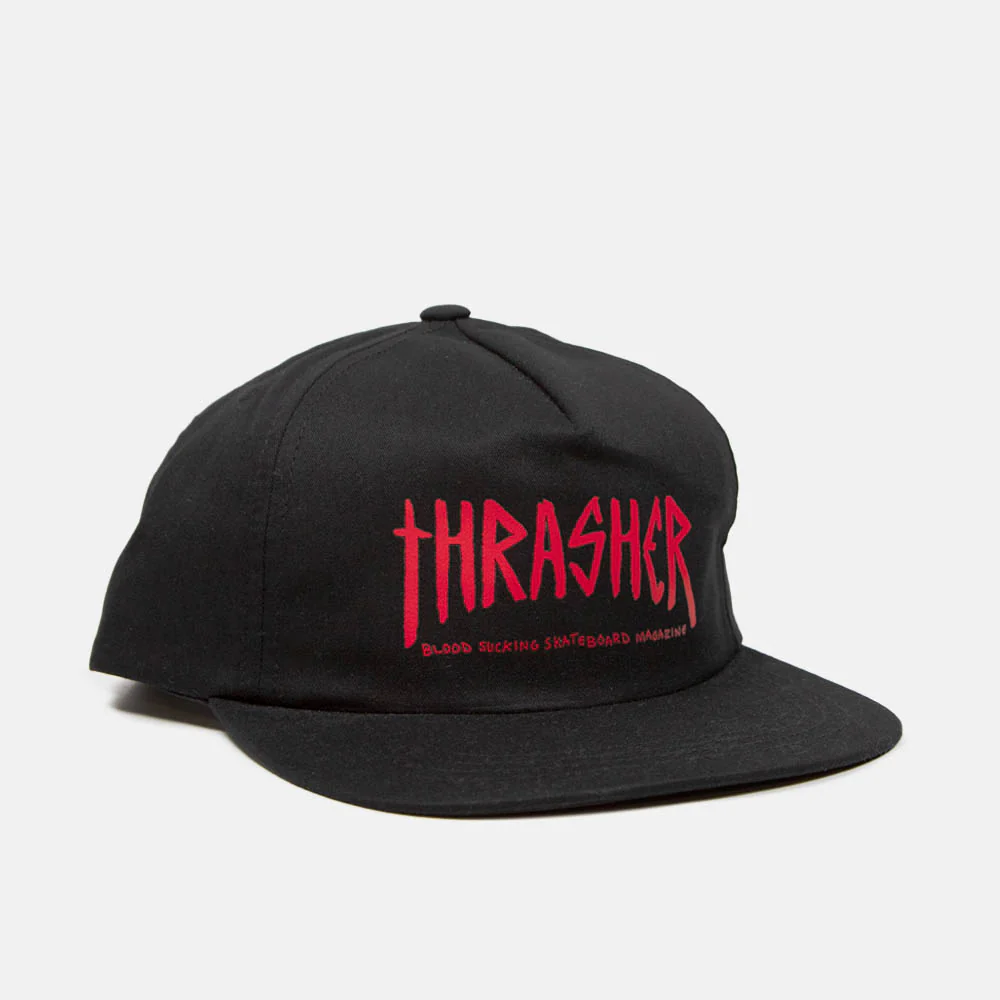 Thrasher Magazine - Toy Machine Scratch Snapback Cap - Black