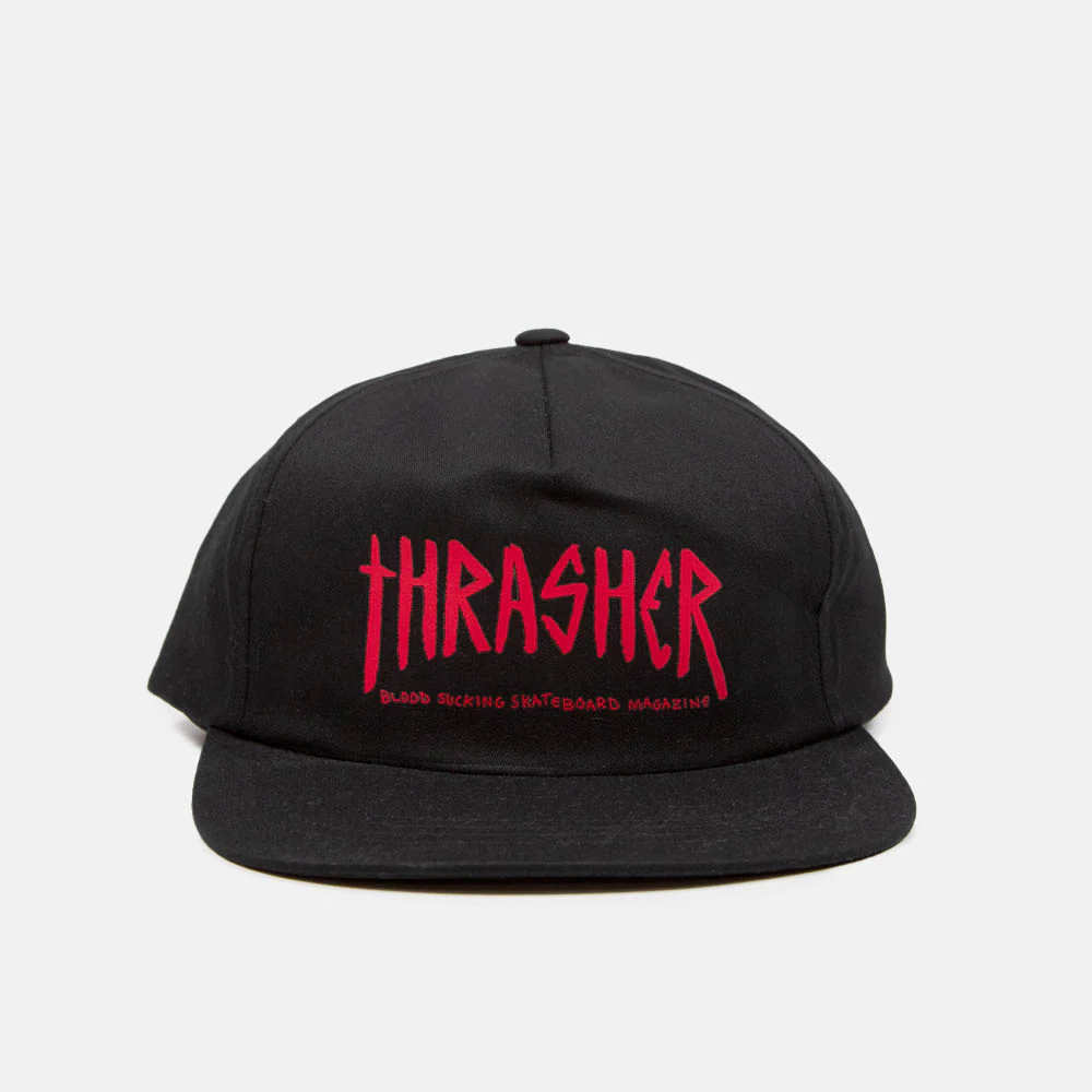 Thrasher Magazine - Toy Machine Scratch Snapback Cap - Black - Image 2