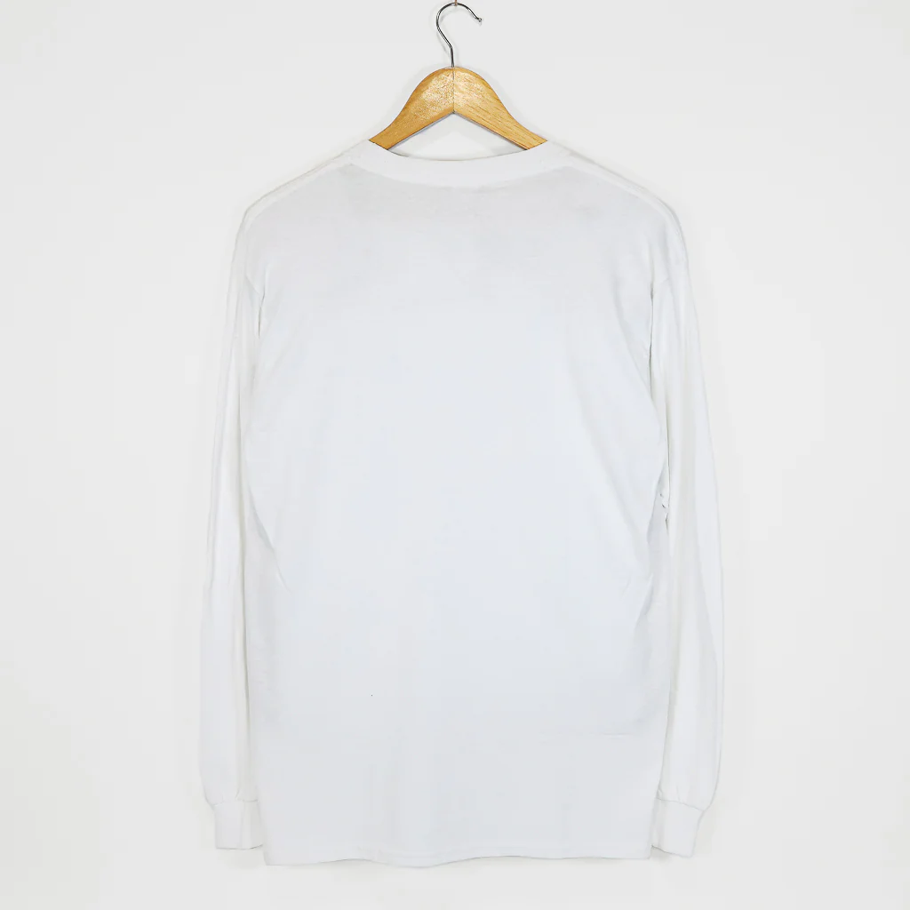 Thrasher Magazine - Skate Mag Logo Longsleeve T-Shirt - White - Image 3