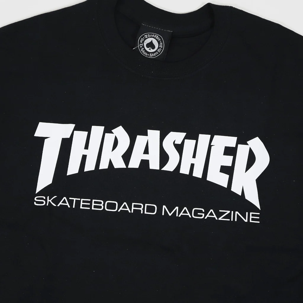 Thrasher Magazine - Skate Mag Logo T-Shirt - Black - Image 2