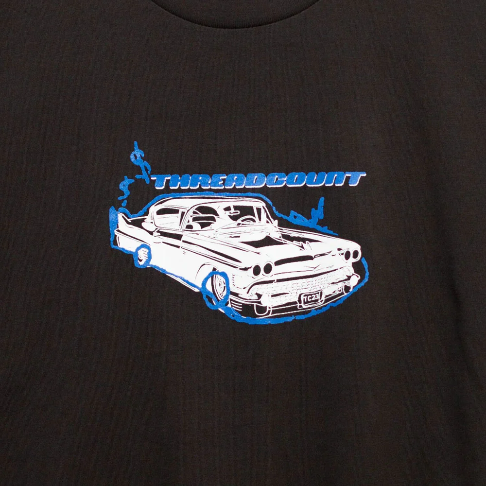 Threadcount - Car T-Shirt - Coal - Image 2