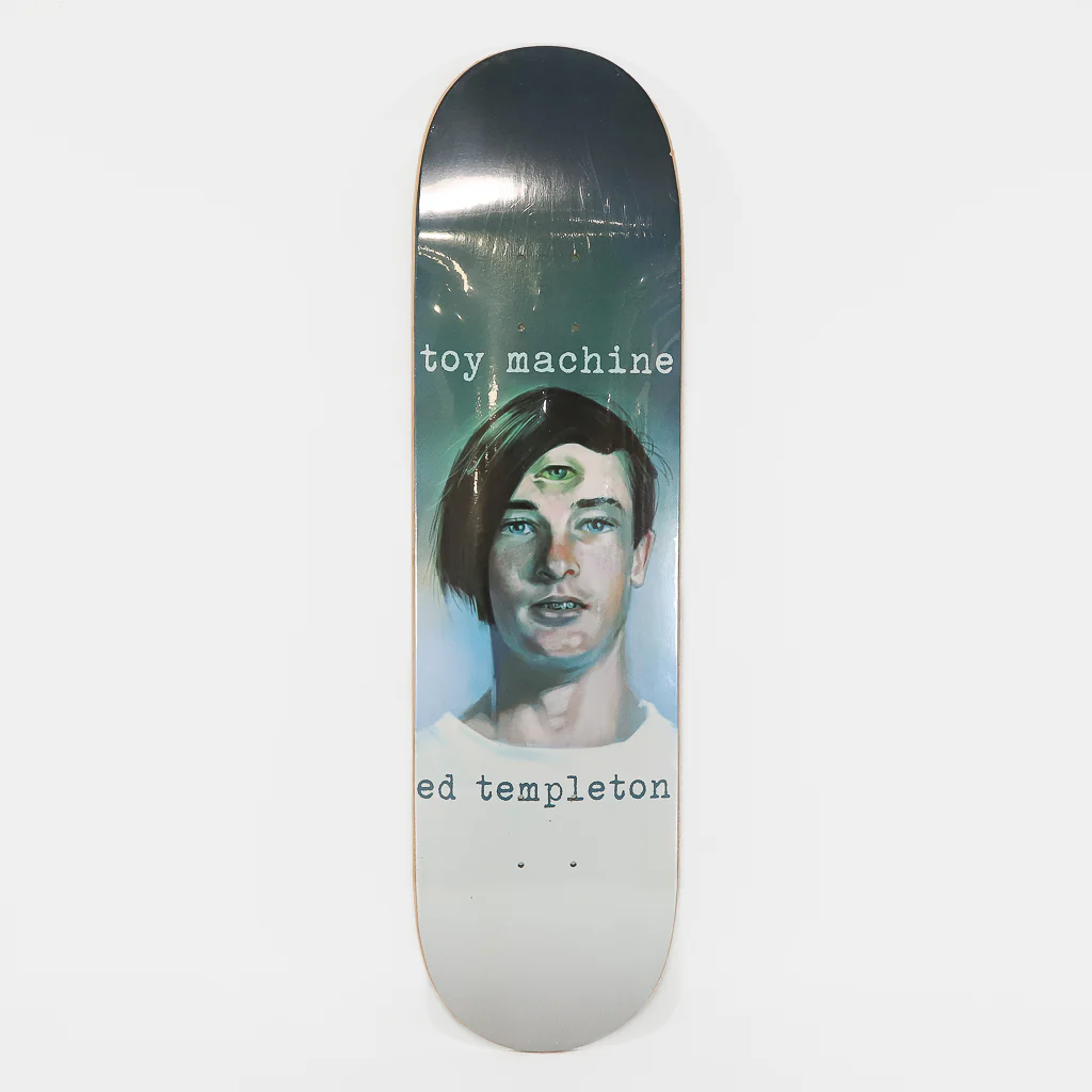 Toy Machine - 8.25" Ed Templeton Portrait Skateboard Deck