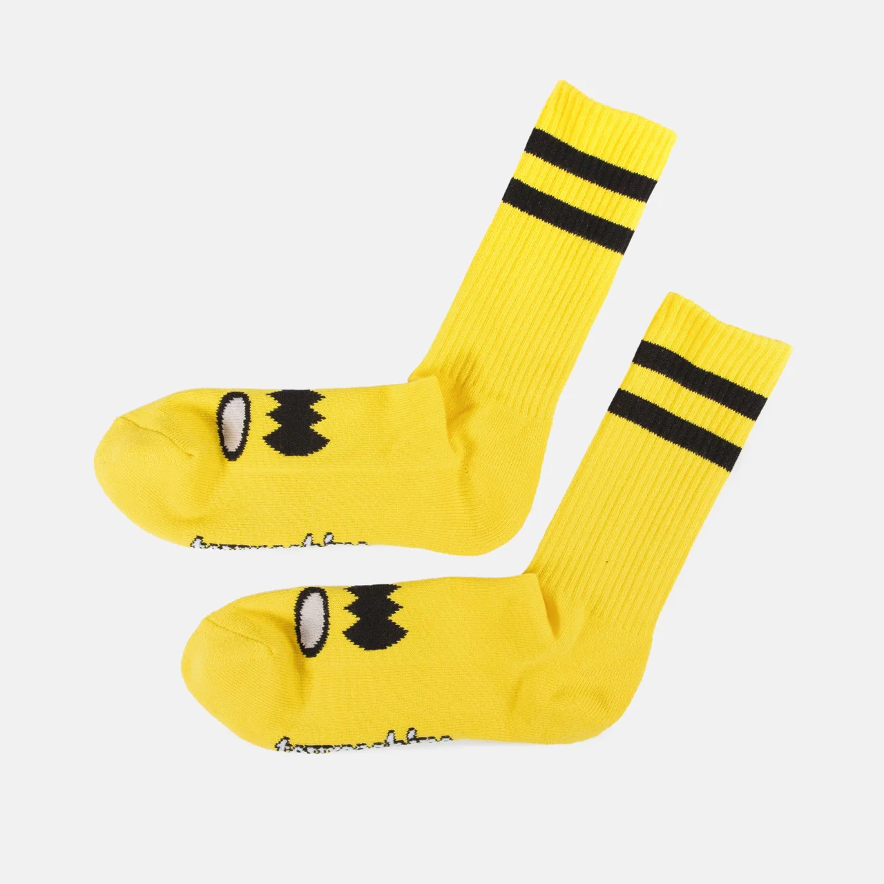 Toy Machine - Monster Face Socks - Yellow - Image 2