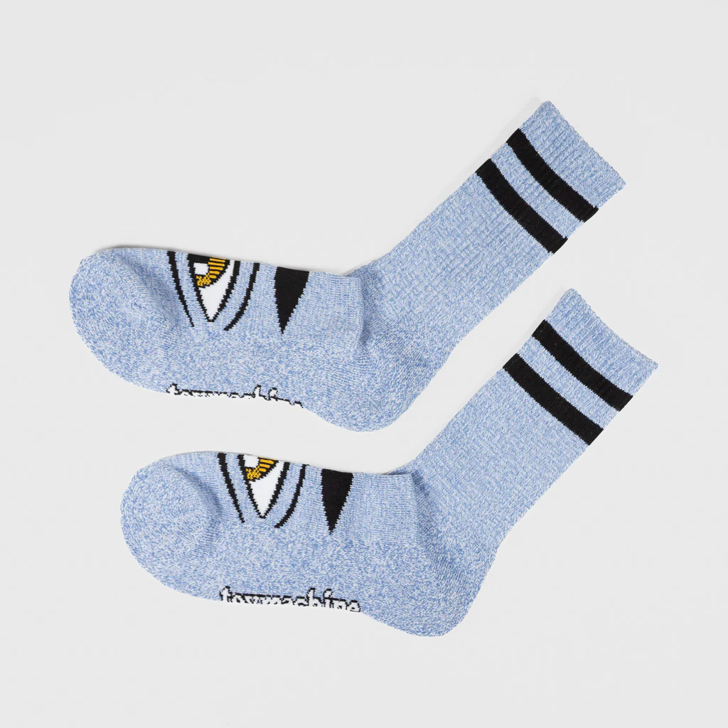Toy Machine - Sect Eye Socks - Heather Sea Blue - Image 2