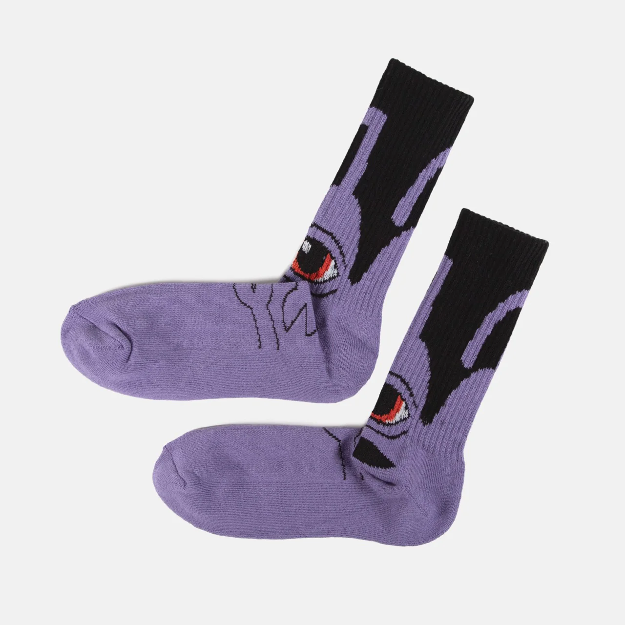 Toy Machine - Sect Hug Socks - Purple / Black - Image 2