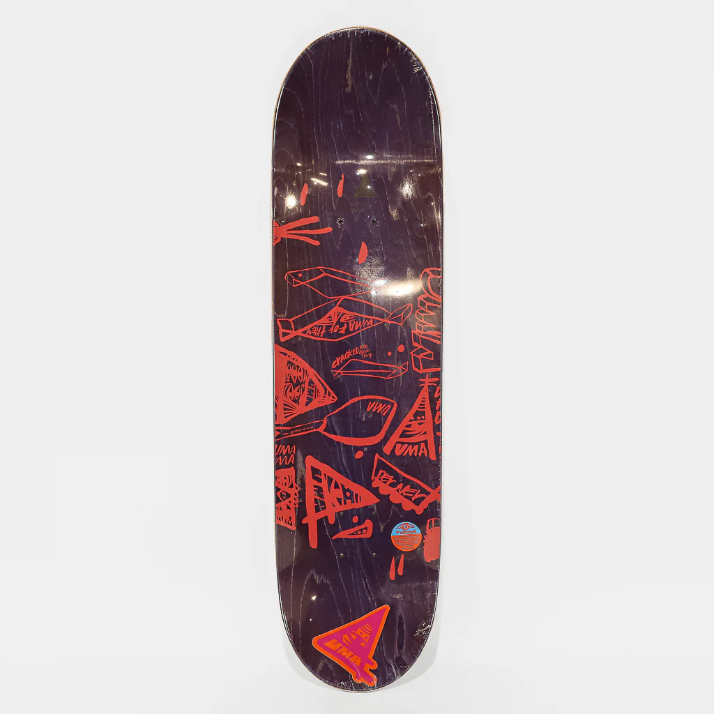 Uma Landsleds - 8.125" Cody Chapman Taped Up Skateboard Deck - Image 2