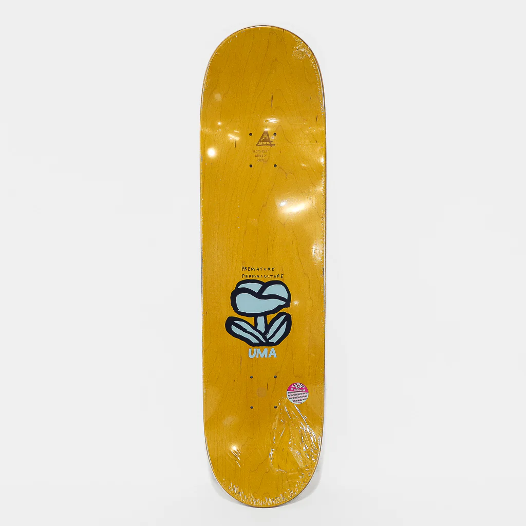 Uma Landsleds - 8.5" Maite Steenhoudt Premature Permaculture Skateboard Deck - Image 2