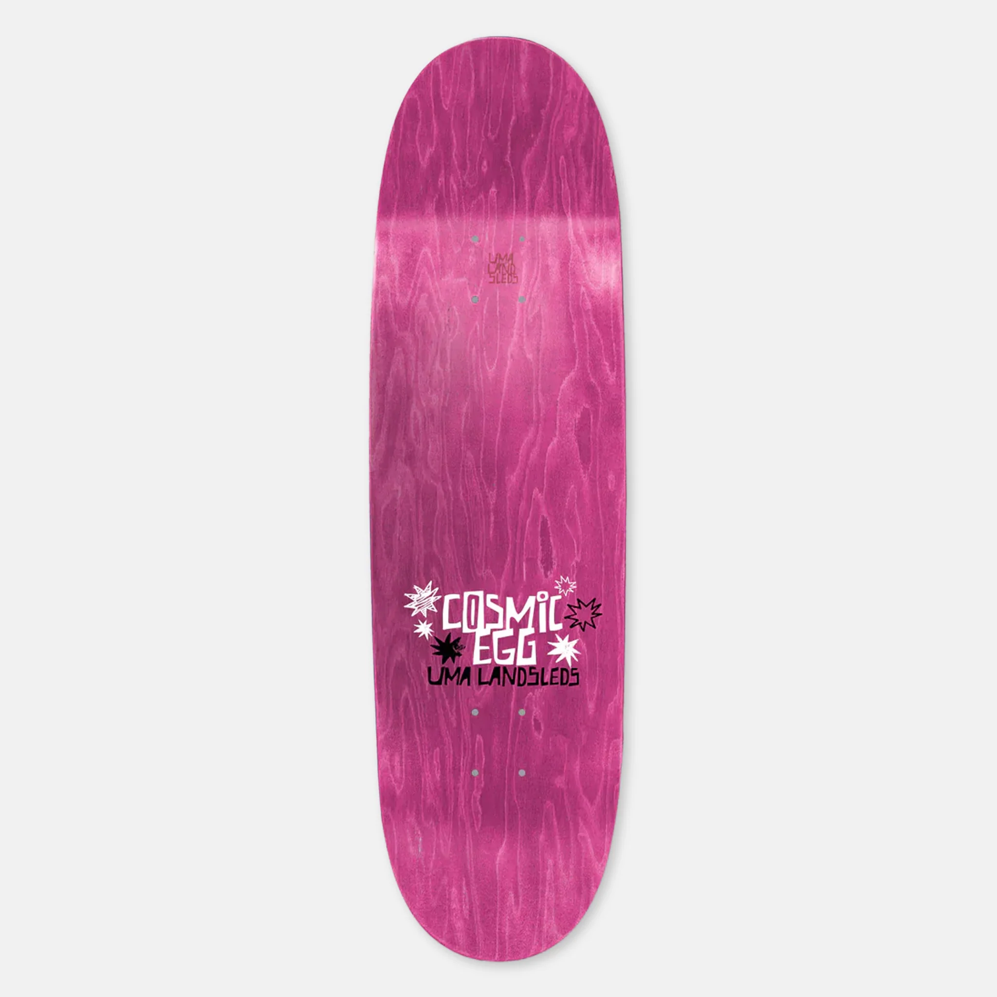 Uma Landsleds - 9.0" Cosmic Egg Skateboard Deck - Holographic Foil - Image 2