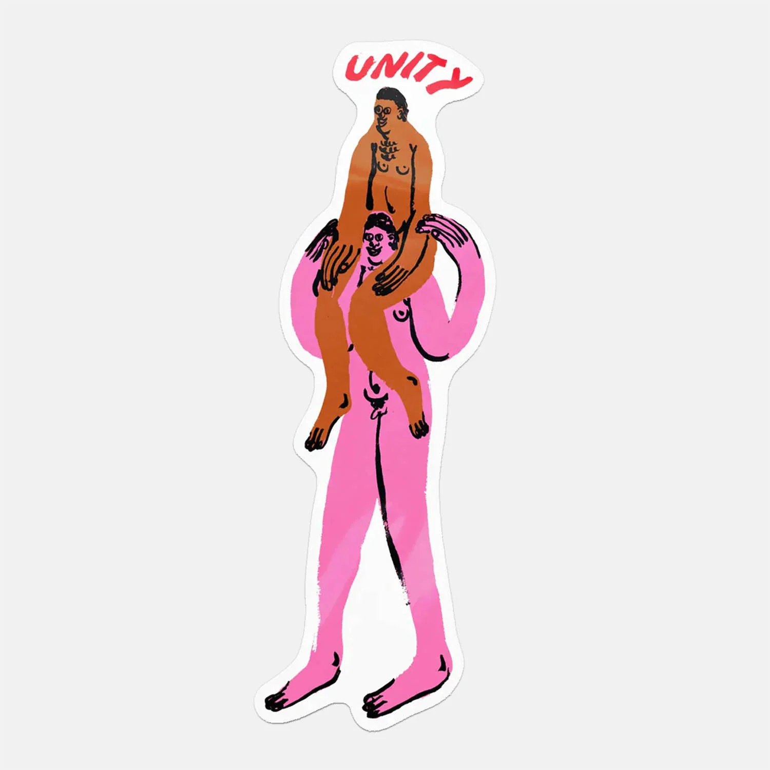 Unity Skateboards - 4.5" On Top Sticker
