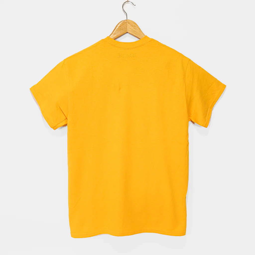 Vague Mag - Collapsed Economy T-Shirt - Yellow - Image 3