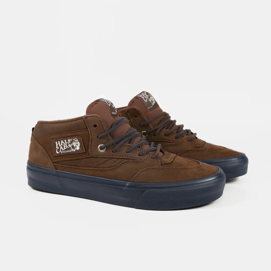 Vans - Nick Michel Skate Half Cab '92 Shoes - Brown / Navy - Image 2