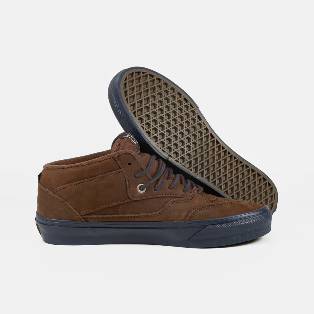 Vans - Nick Michel Skate Half Cab '92 Shoes - Brown / Navy - Image 3