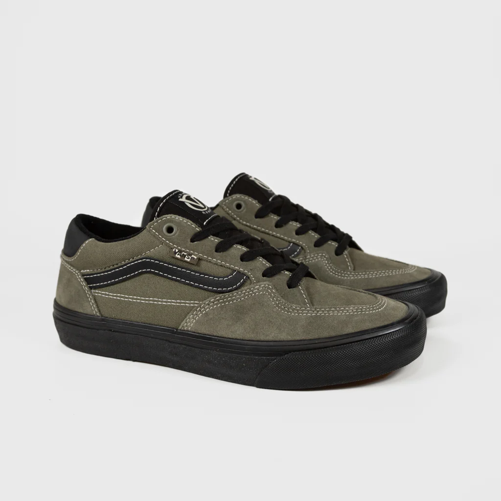 Vans - Rowan Pro Shoes - Olive / Black - Image 2