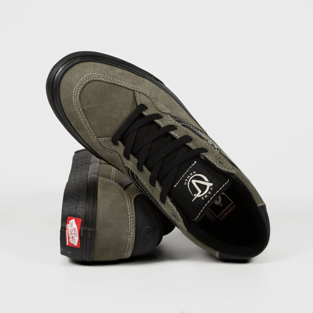 Vans - Rowan Pro Shoes - Olive / Black - Image 4