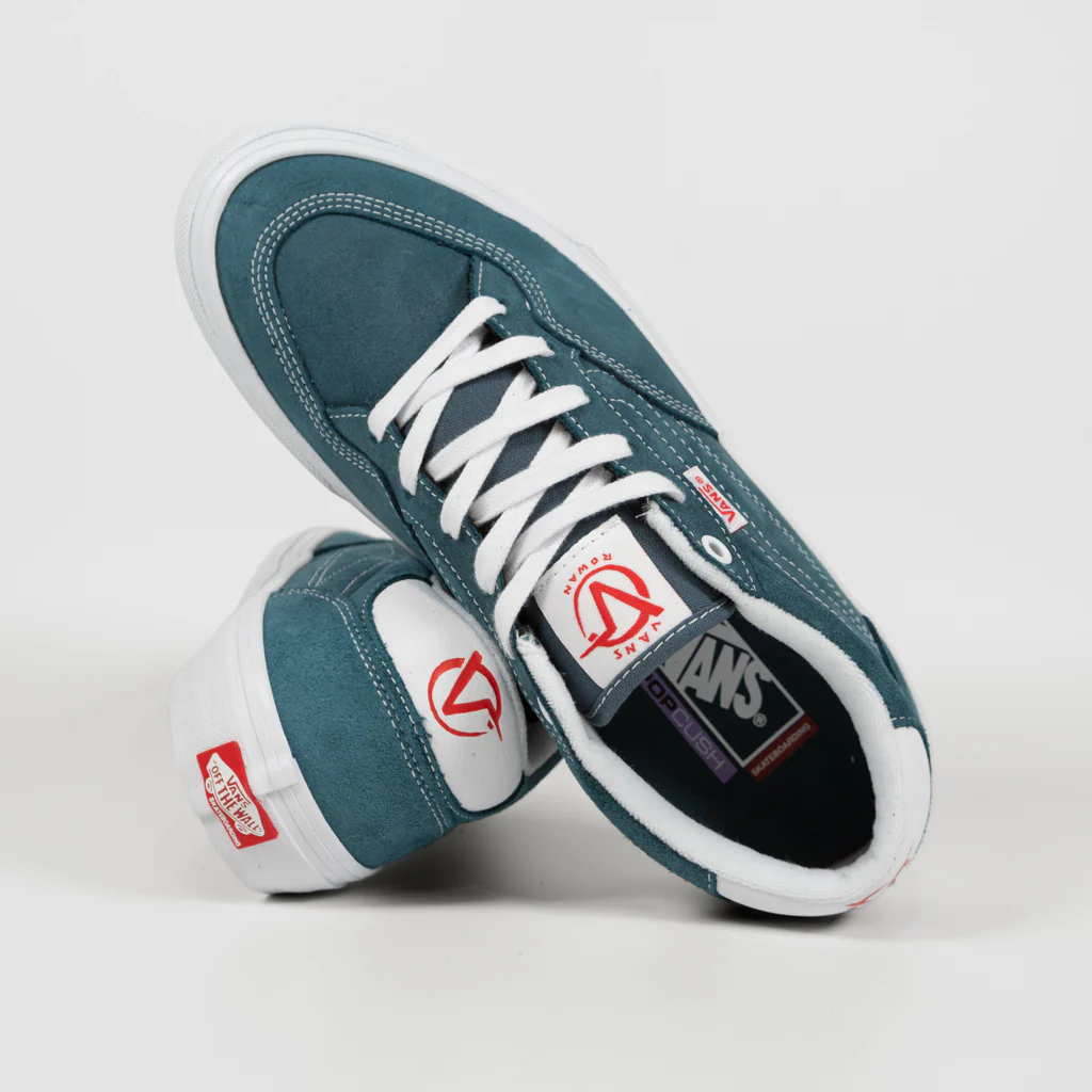 Vans - Rowan Shoes - Leather Blue - Image 4