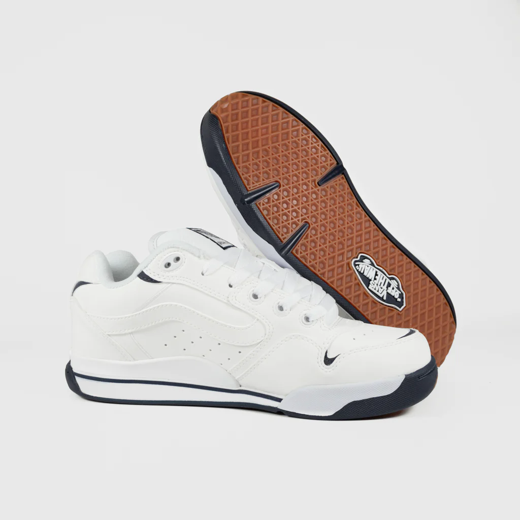 Vans - Rowley XLT Shoes - White / Navy - Image 3