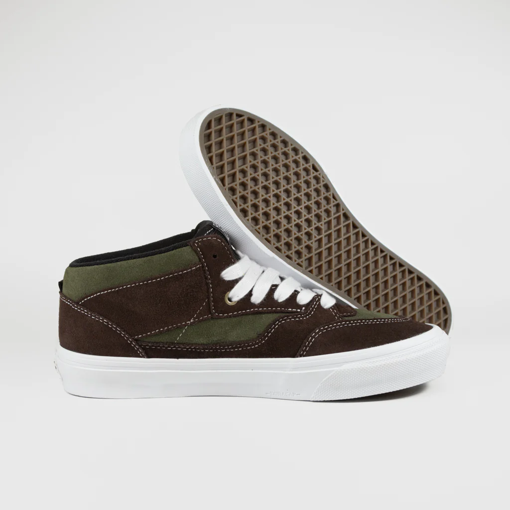 Vans - Skate Half Cab '92 VCU Shoes - Dark Brown / White - Image 3