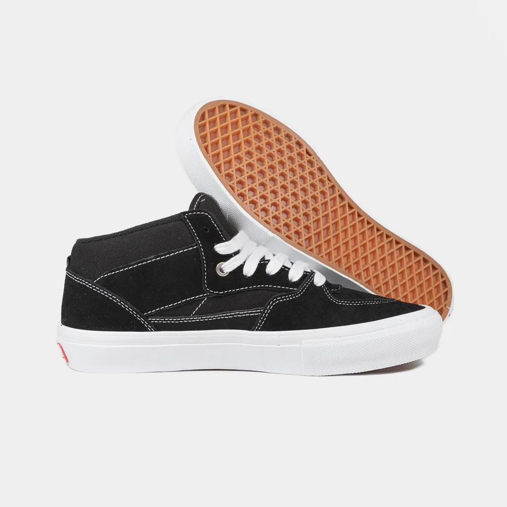 Vans - Skate Half Cab Shoes - Black / White - Image 3