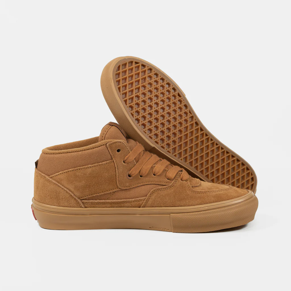 Vans - Skate Half Cab Shoes - Brown / Gum - Image 3