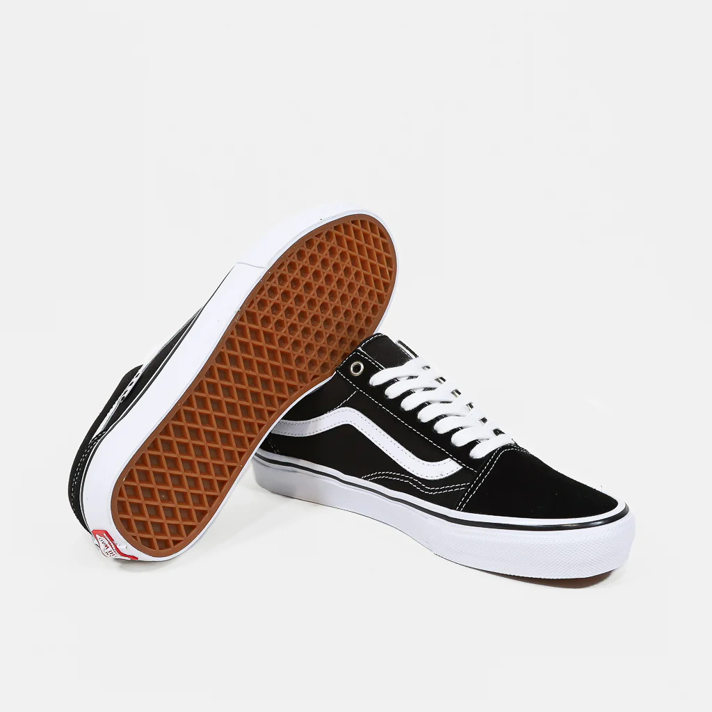 Vans - Skate Old Skool Shoes - Black / White - Image 3