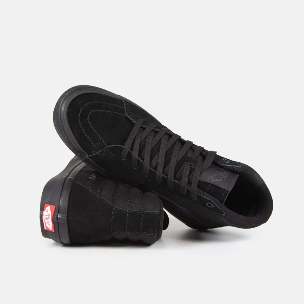 Vans - Skate Sk8-Hi Shoes - Black / Black - Image 4
