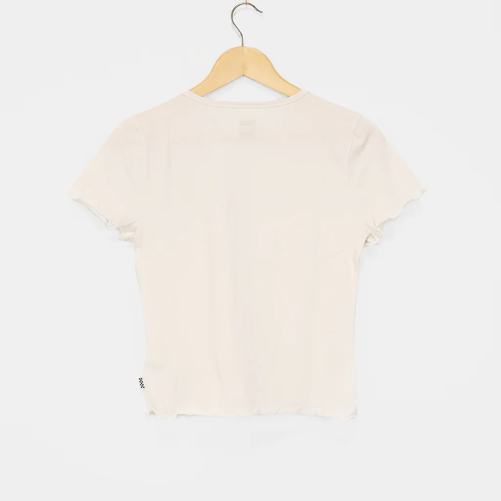 Vans - (Womens) Brighton Zeuner Baby T-Shirt - Marshmallow - Image 3