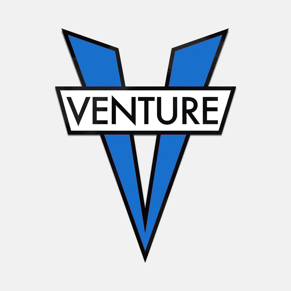 Venture Trucks - 6" V Sticker - Image 2