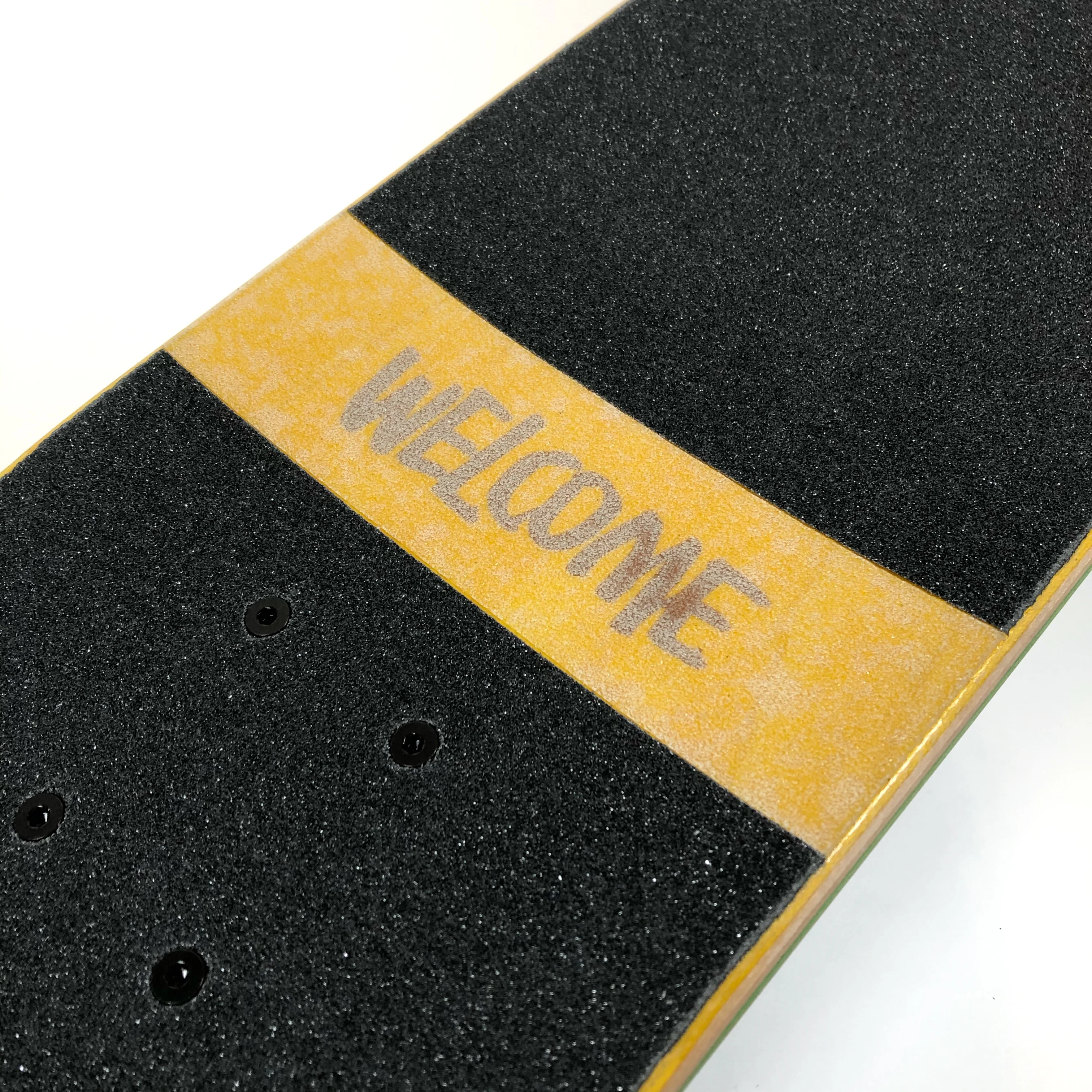 Welcome Skate Store - 7.25" Script Logo Complete Skateboard - Blue / White (KIDS) - Image 3