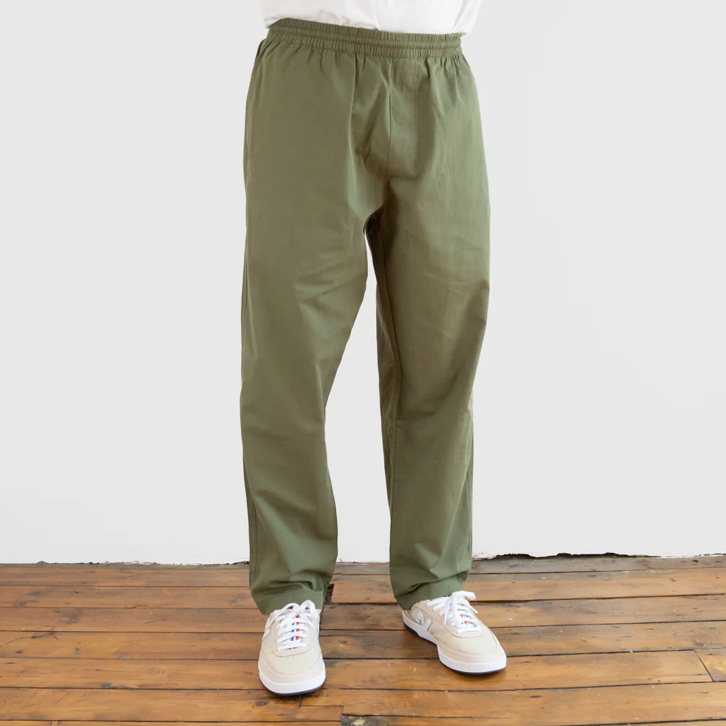Welcome Skate Store - Action Slacks Elasticated Pants - Green - Image 4