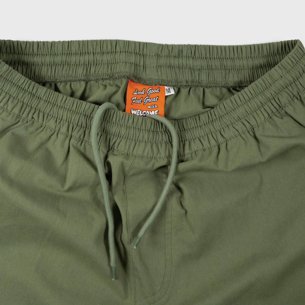 Welcome Skate Store - Action Slacks Elasticated Pants - Green - Image 5
