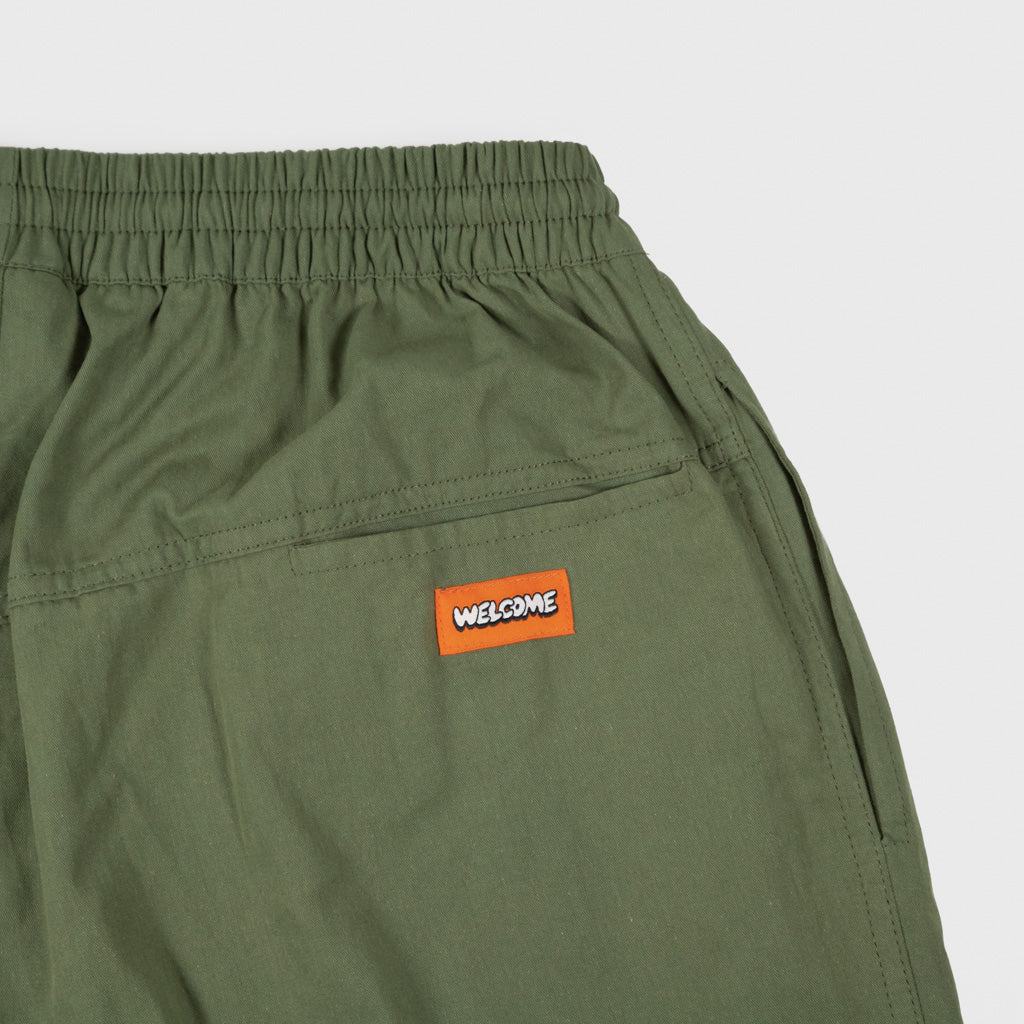 Welcome Skate Store - Action Slacks Elasticated Pants - Green - Image 6