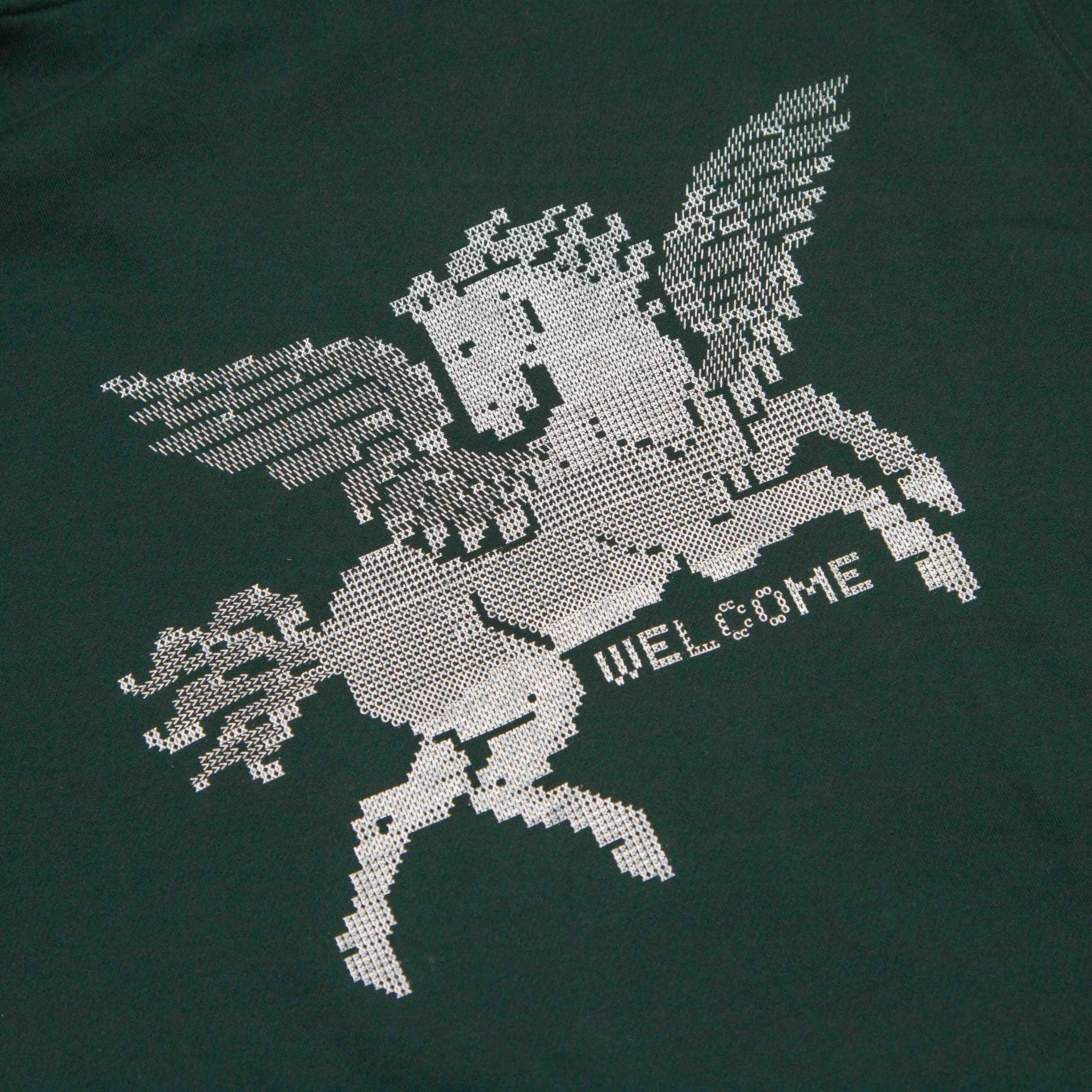 Welcome Skate Store - Pegasus Hoody - Green - Image 3