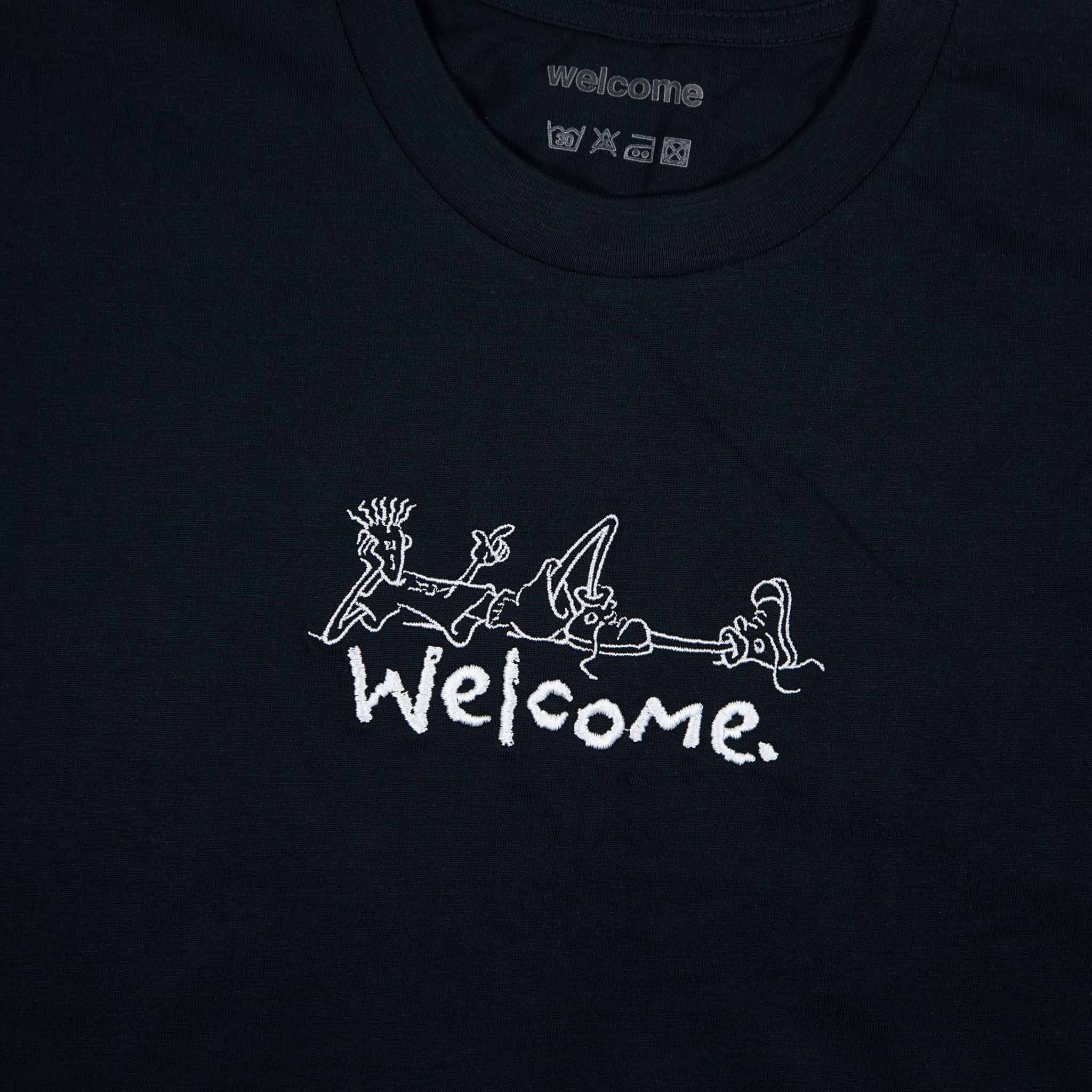 Welcome Skate Store - Relax T-Shirt - Dark Navy - Image 2