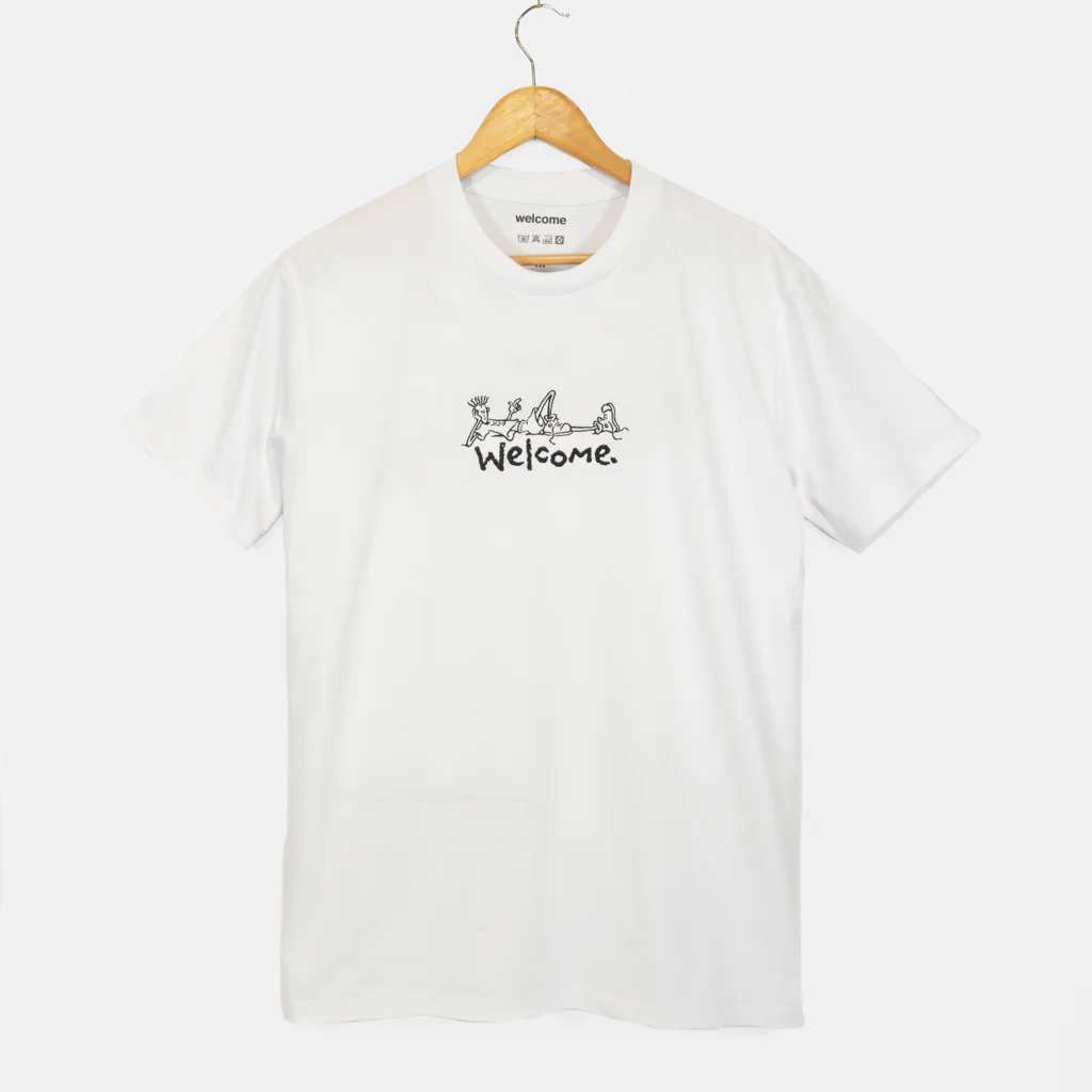Welcome Skate Store - Relax T-Shirt - White