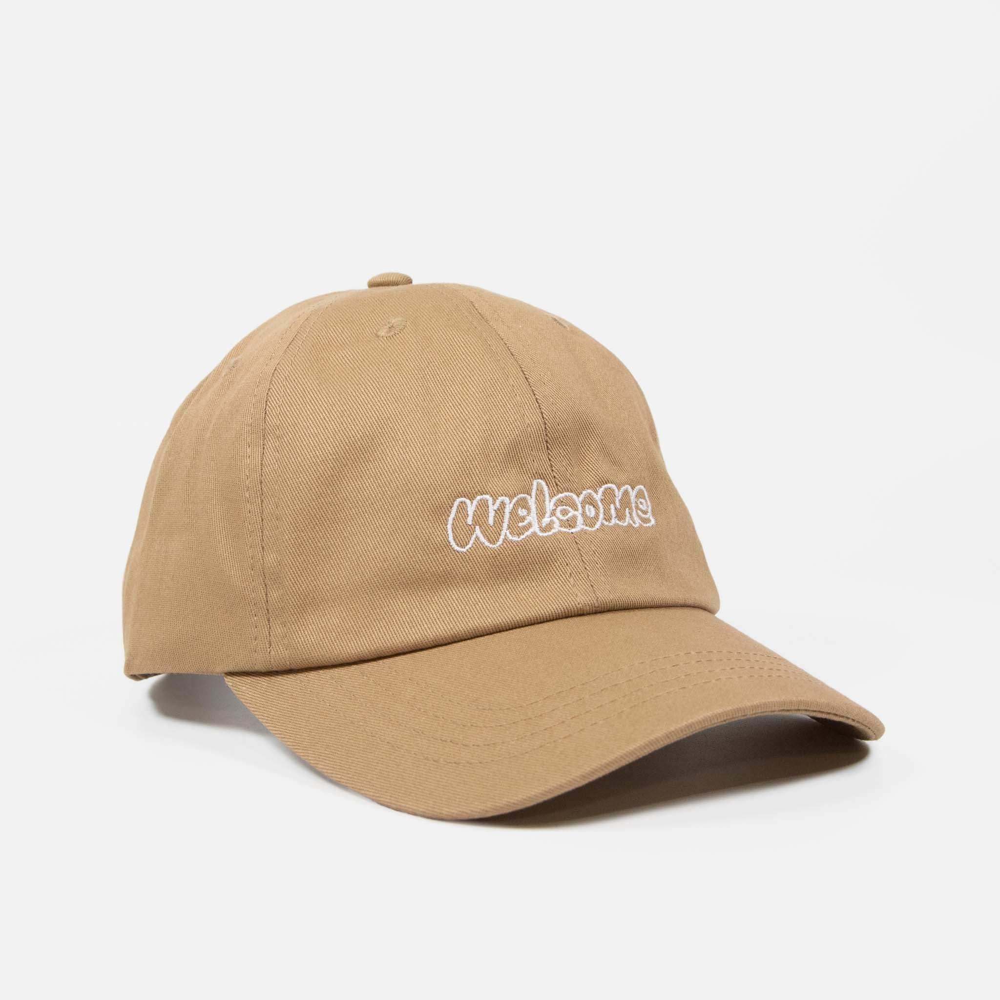 Welcome Skate Store - Scrawl Cap - Wheat
