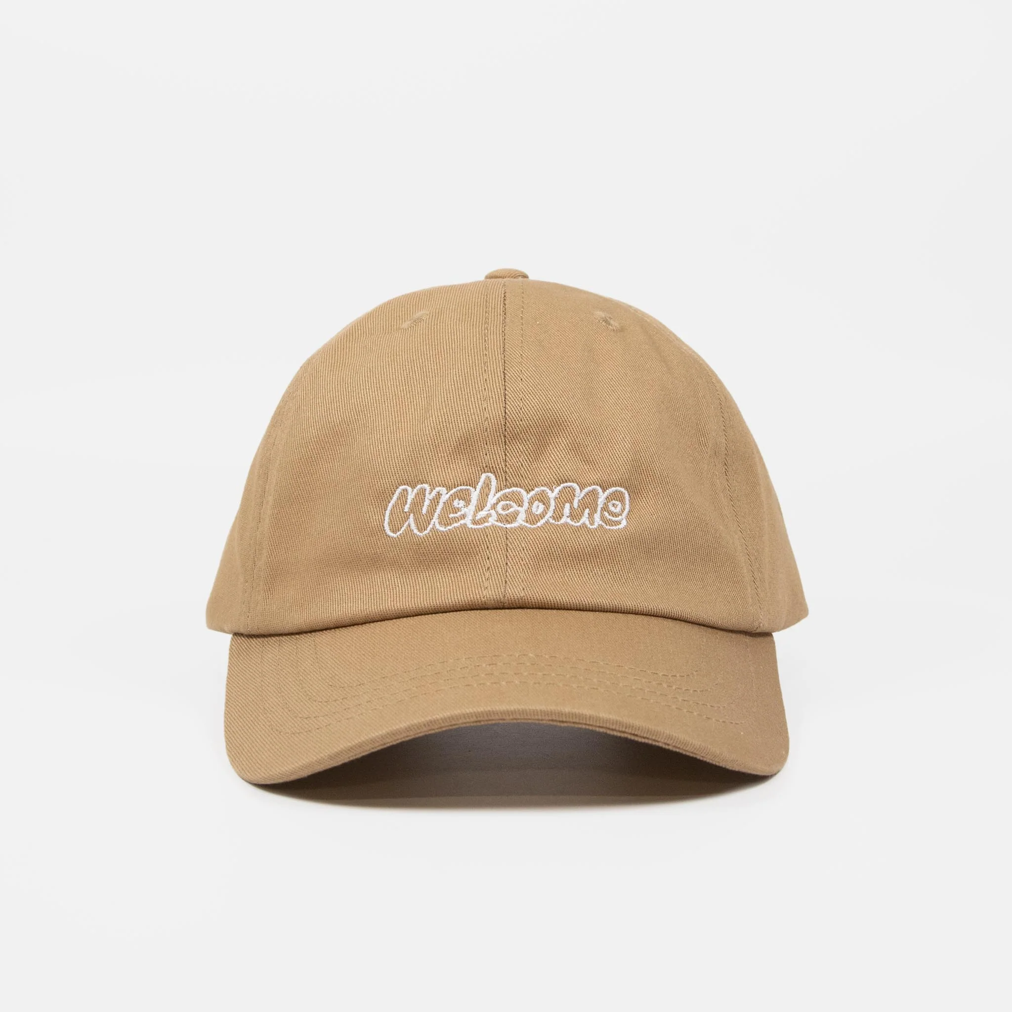Welcome Skate Store - Scrawl Cap - Wheat - Image 2