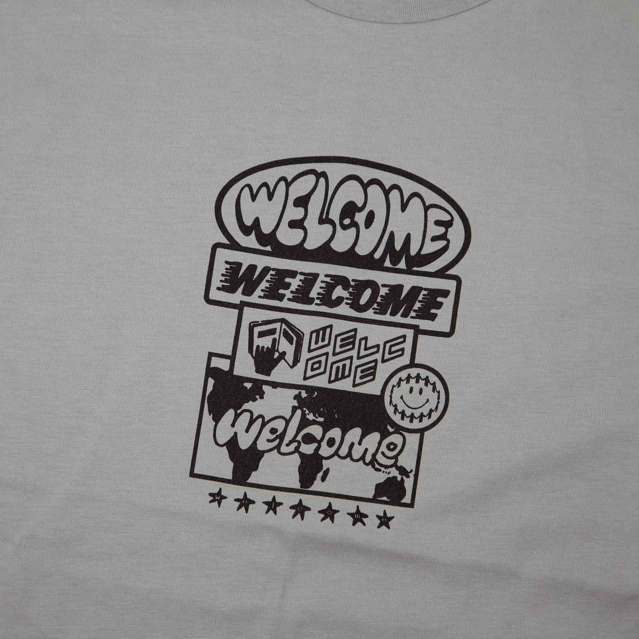 Welcome Skate Store - Stacked T-Shirt - Storm - Image 2