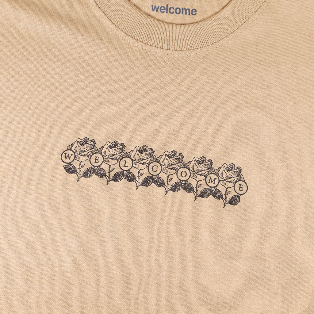 Welcome Skate Store - Tranquility T-Shirt - Sand - Image 3