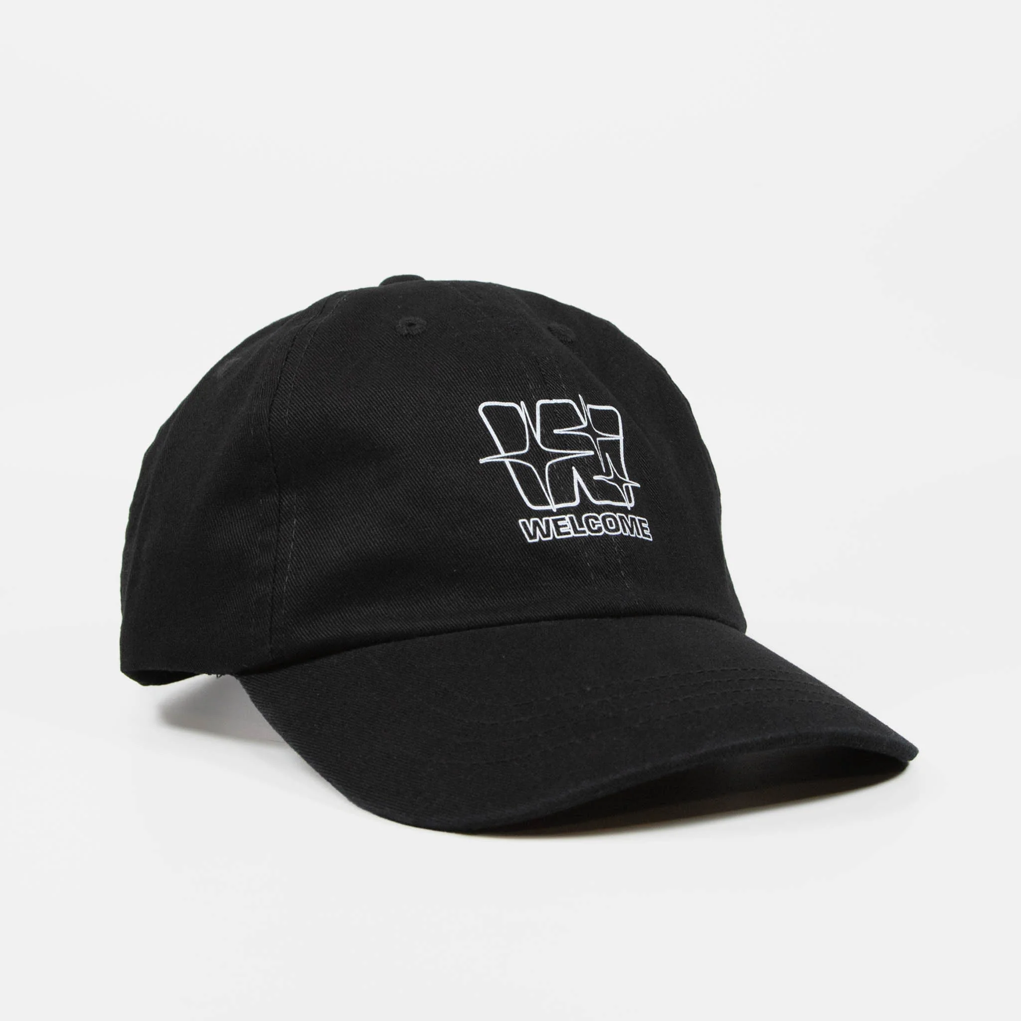 Welcome Skate Store - W3 Cap - Black