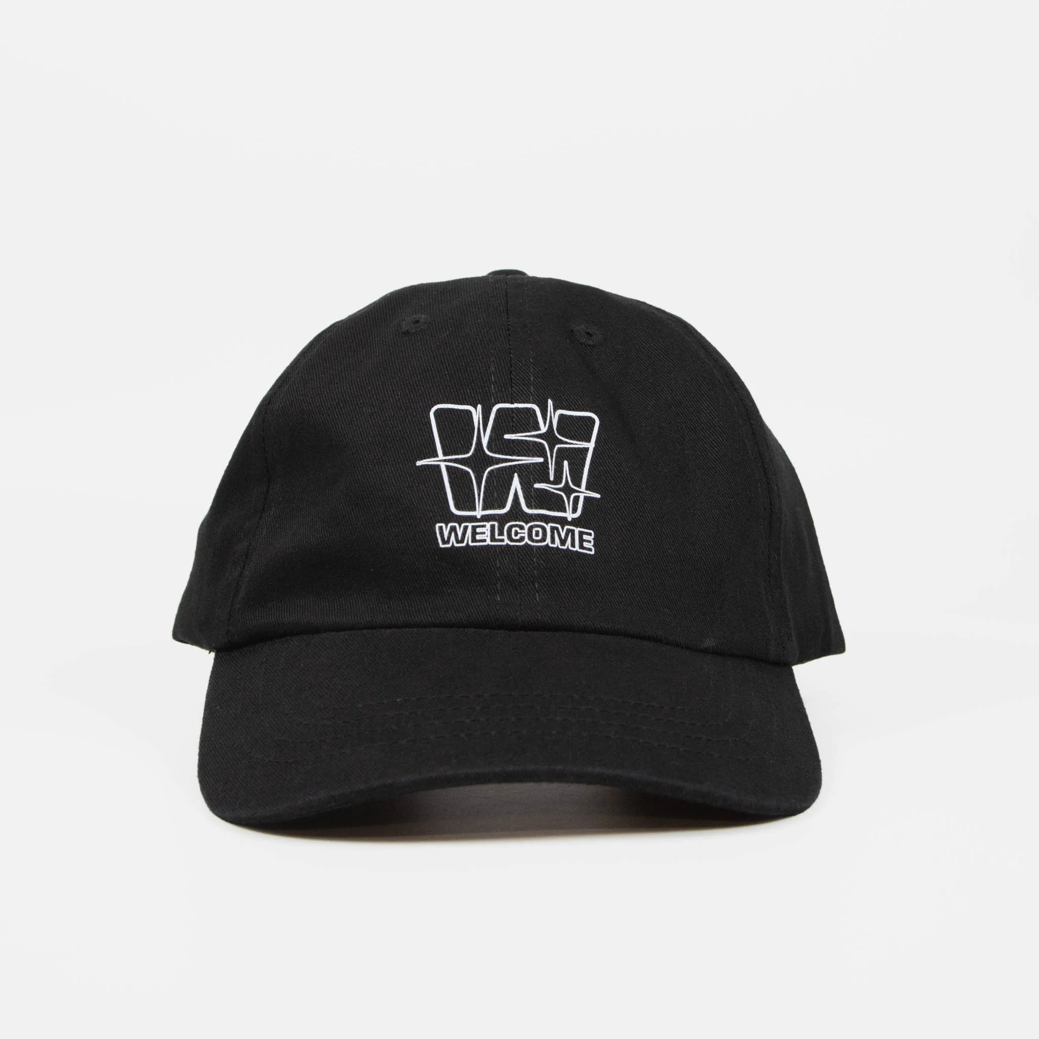 Welcome Skate Store - W3 Cap - Black - Image 2