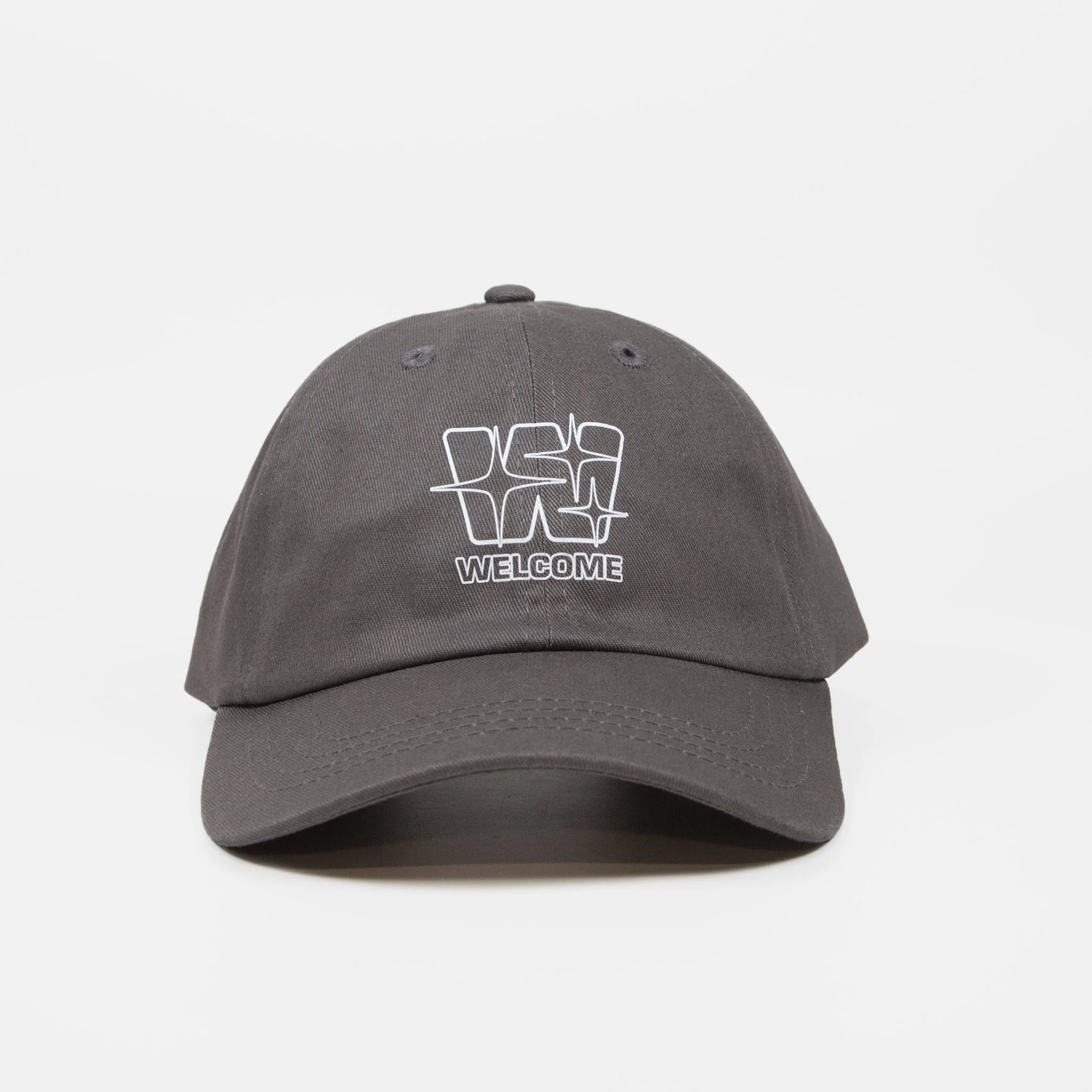 Welcome Skate Store - W3 Cap - Graphite - Image 2