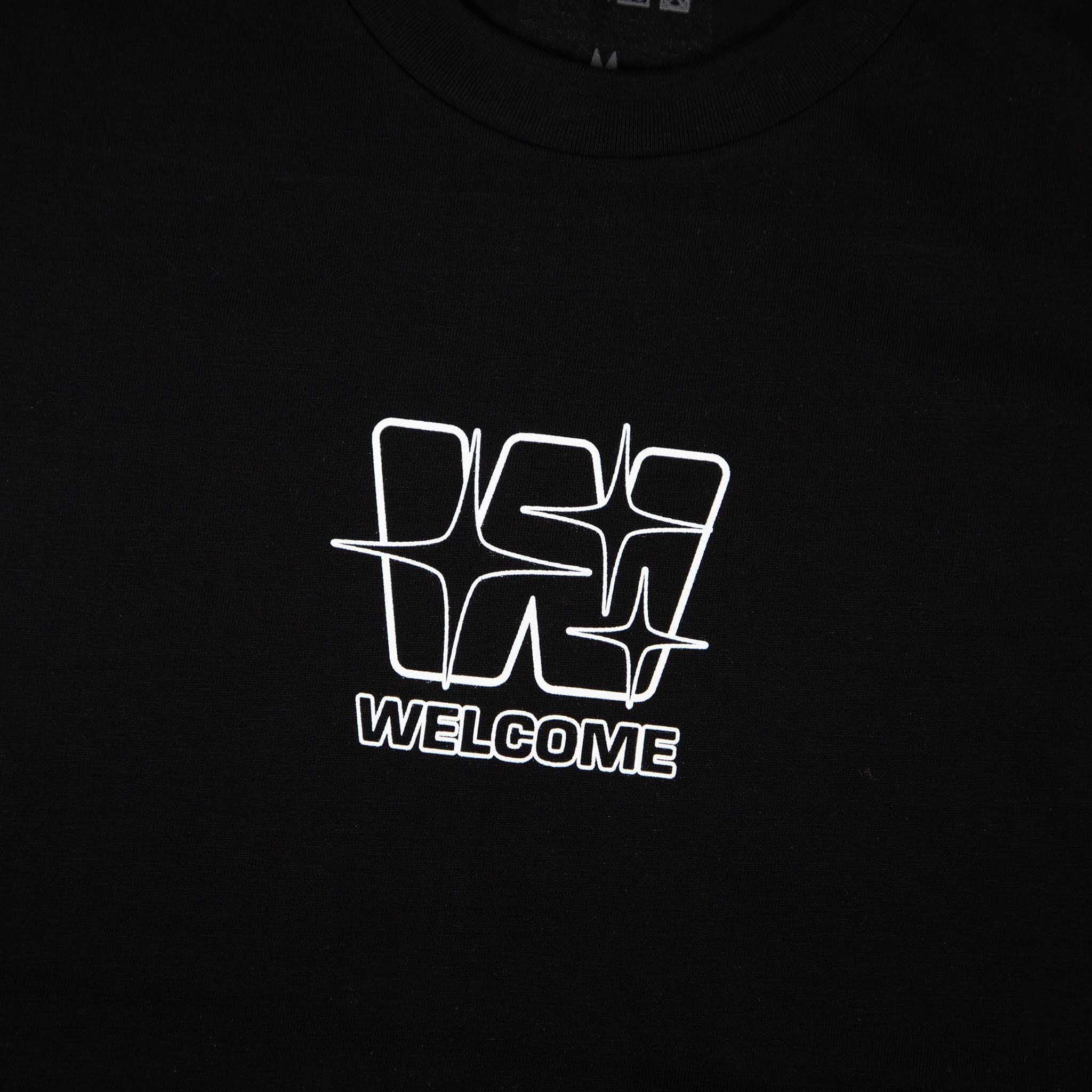 Welcome Skate Store - W3 T-Shirt - Black - Image 2
