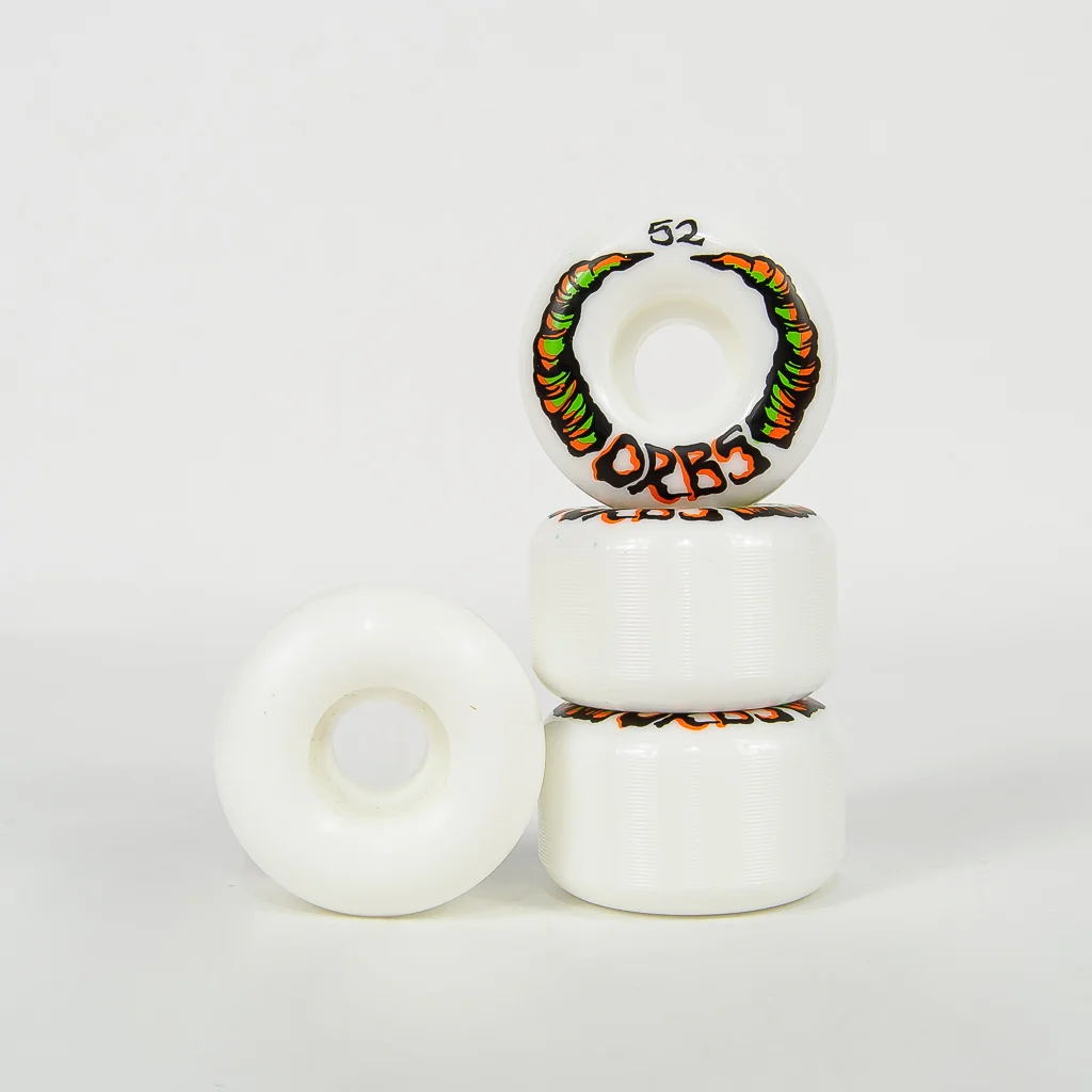Welcome Skateboards - 52mm (99a) Orbs Apparitions Wheels - White
