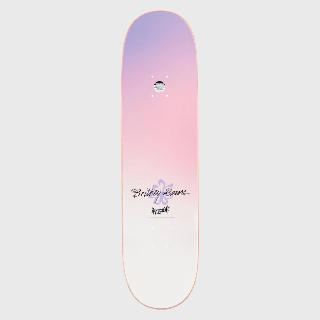 Welcome Skateboards - 8.5" Britney Spears Believe Skateboard Deck - Pearl Fade - Image 2
