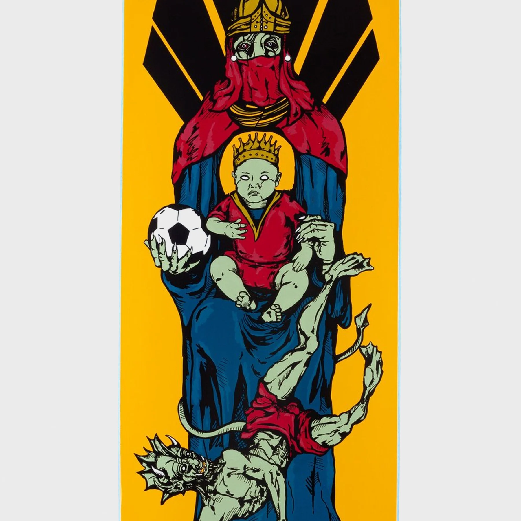 Welcome Skateboards - 8.5" Futbol on Moontrimmer 2.0 Deck (Gold) - Image 3