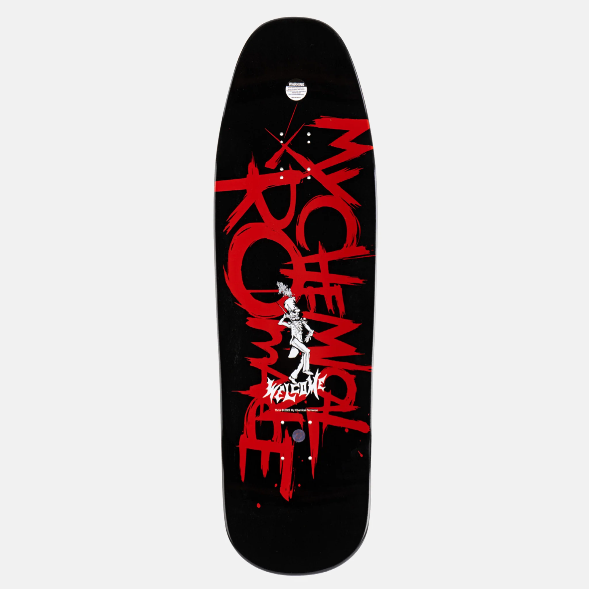 Welcome Skateboards - 9.6" My Chemical Romance Black Parade Skateboard Deck - Silver - Image 2