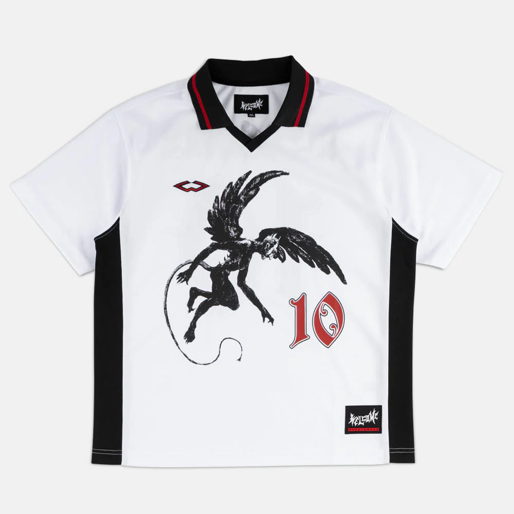 Welcome Skateboards - Angel Soccer Jersey - White