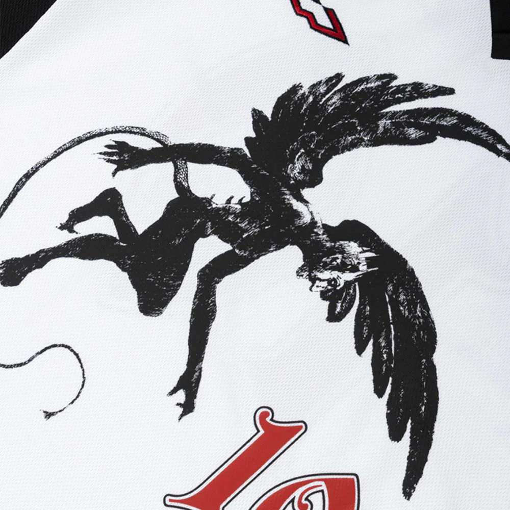 Welcome Skateboards - Angel Soccer Jersey - White - Image 5